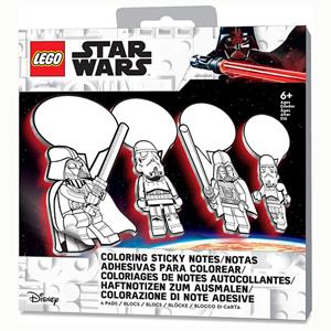 Image of LEGO® STICKY NOTES-COLORING - darthvader (SKU: 168909925000121) Image of LEGO® STICKY NOTES-COLORING - darthvader